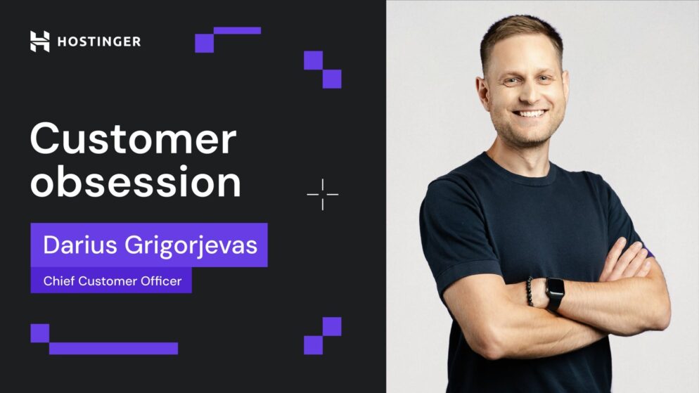 Hostinger customer obsession