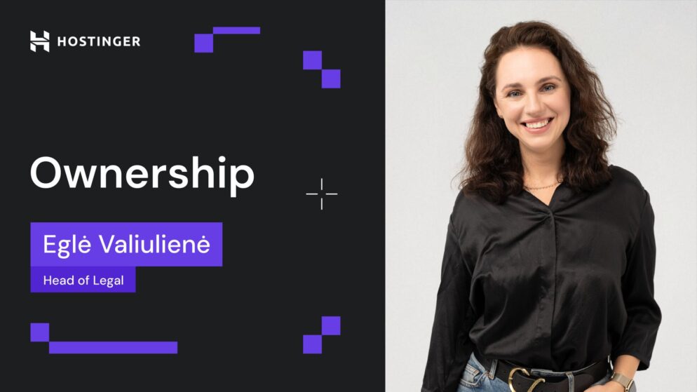 Taking Responsibility with Ownership