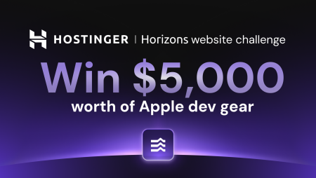 Hostinger Horizons Challenge | Win $5,000 in Apple Dev Gear