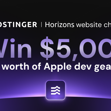 Hostinger Horizons Challenge | Win $5,000 in Apple Dev Gear