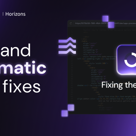 Hostinger Horizons : Auto error fixes are now on us
