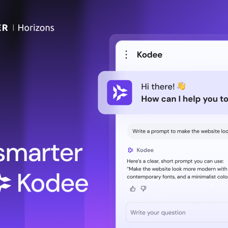 Let Kodee supercharge your progress with Hostinger Horizons