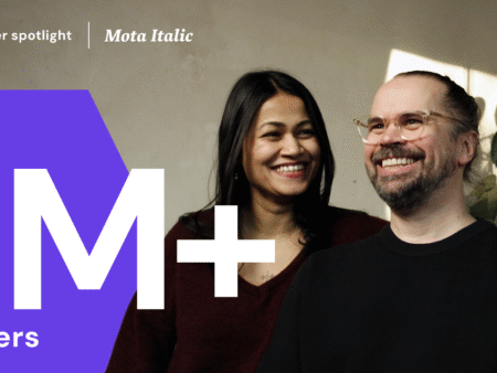One leap, nearly two decades: The story behind Mota Italic