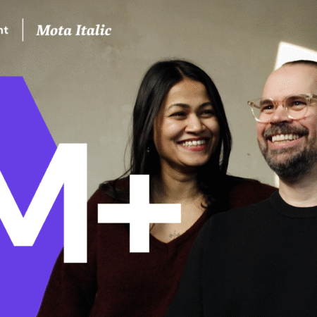 One leap, nearly two decades: The story behind Mota Italic