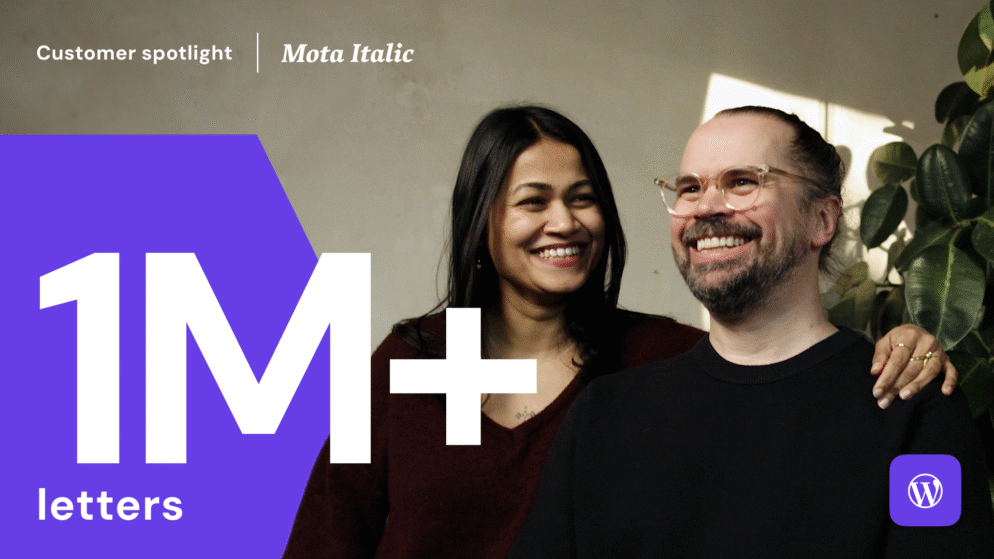 One leap, nearly two decades: The story behind Mota Italic