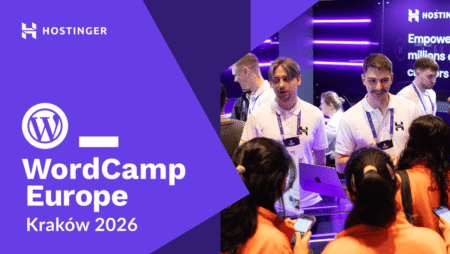 Hostinger at WordCamp Europe 2026: Join Us in Kraków