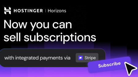 Hostinger Horizons launches subscriptions for recurring revenue