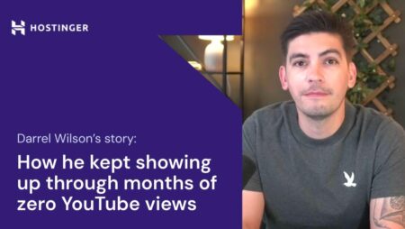 Darrel Wilson’s story: From zero views to 800K subscribers