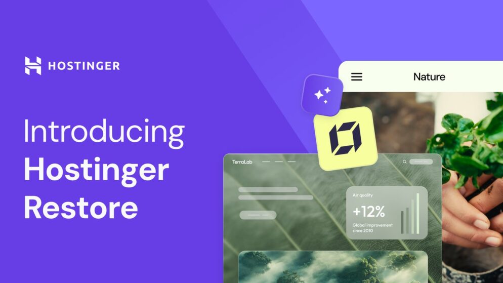 Introducing the Hostinger Restore program